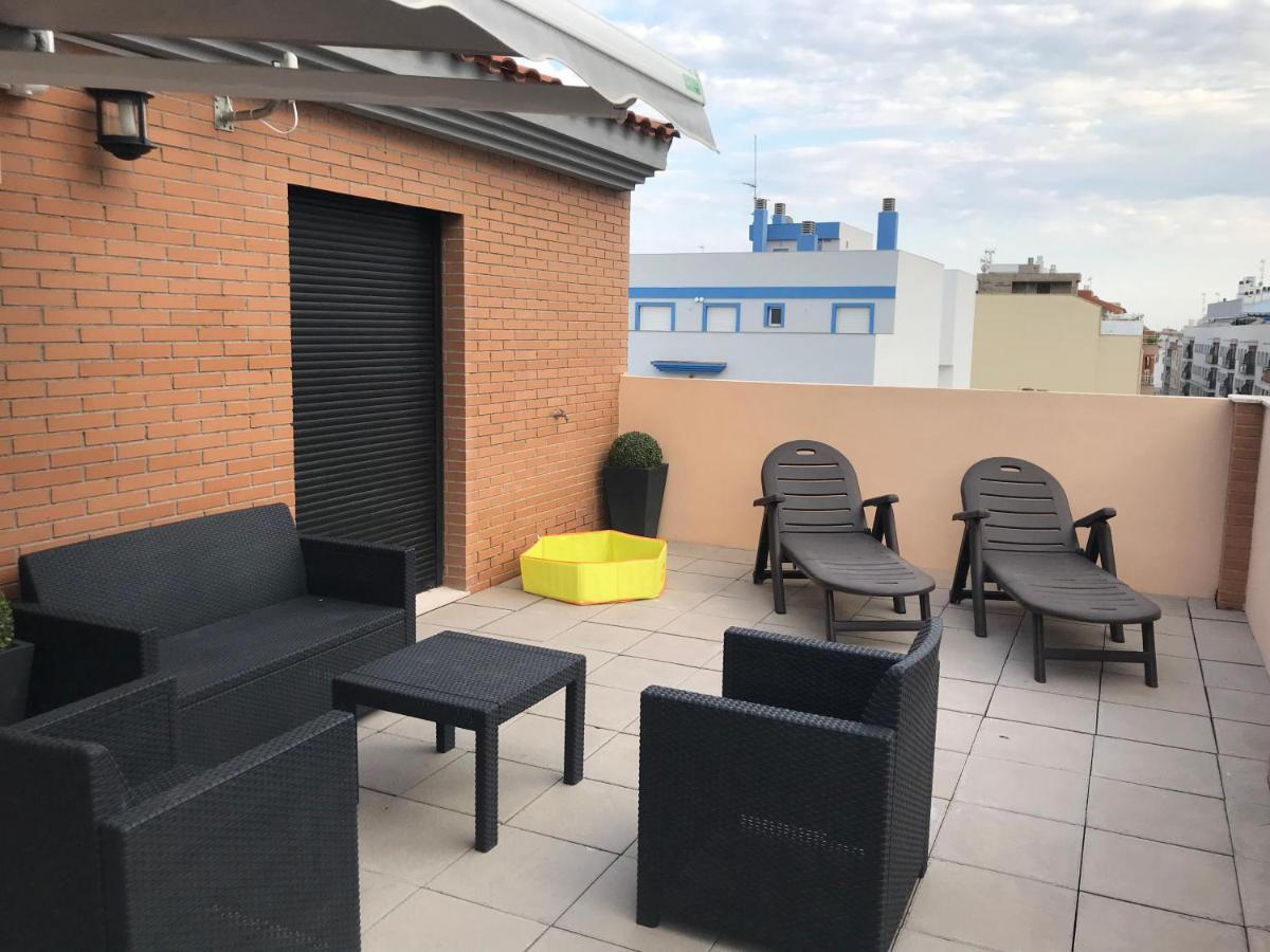 Apartamento Atico Nuevo con Terraza Peñiscola Exterior foto